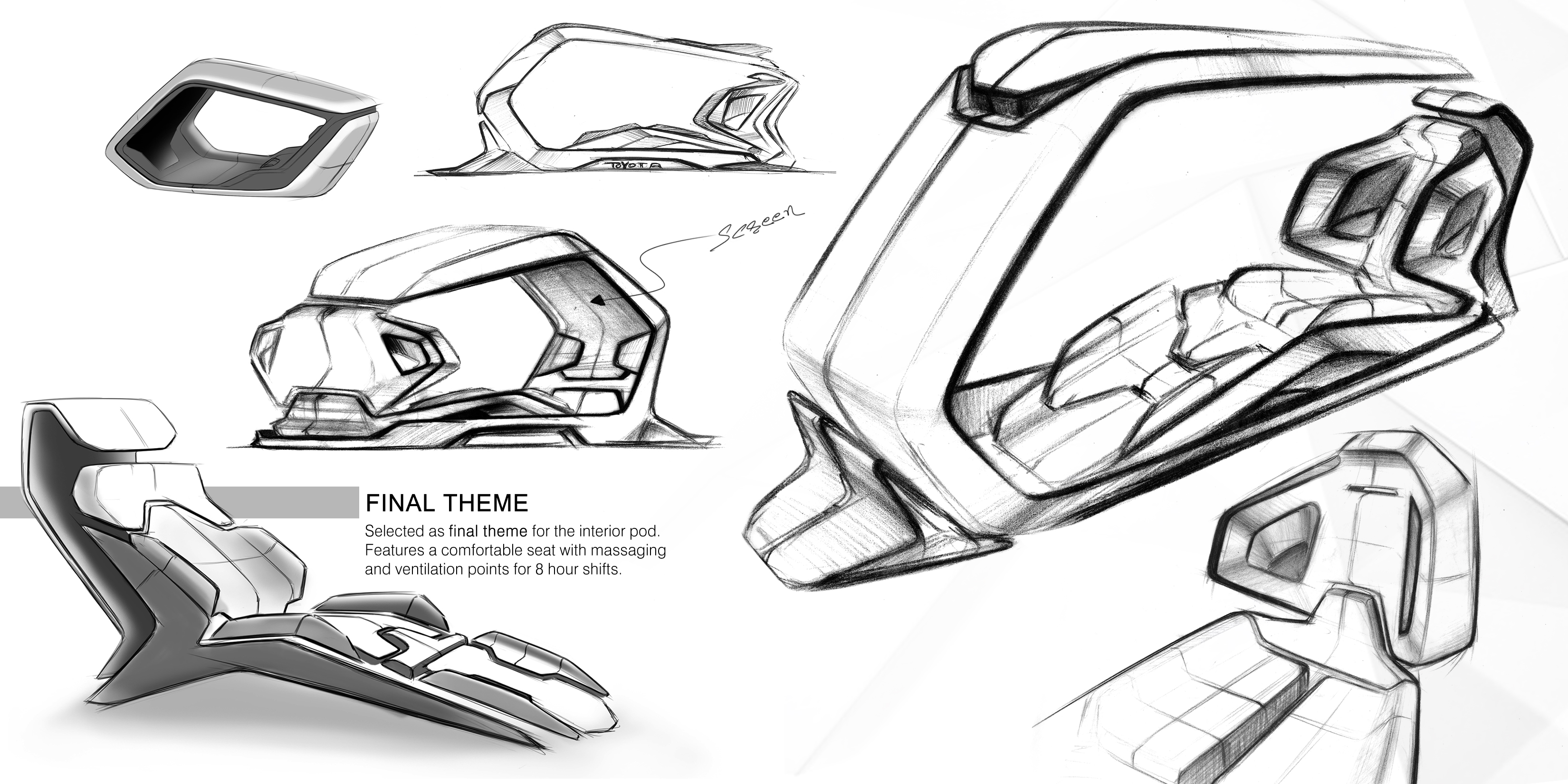 Toyota Interior detail 2